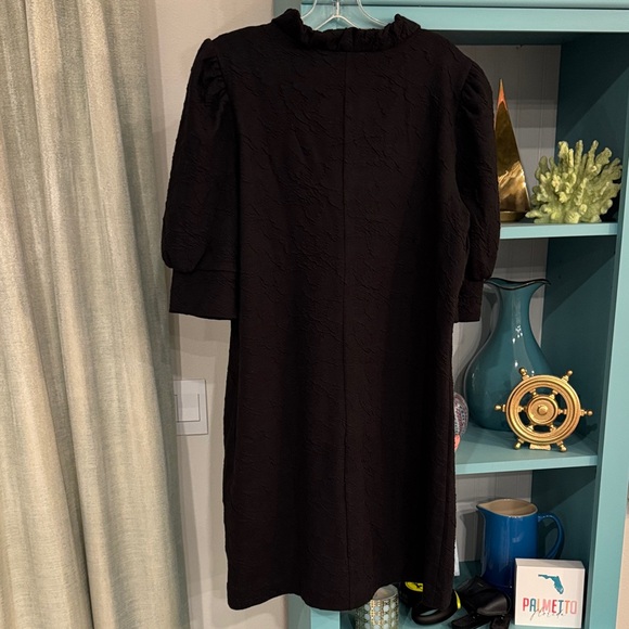 Lilly Pulitzer Elsey Black Elbow Sleeve Dress XL NWT - Picture 7 of 7